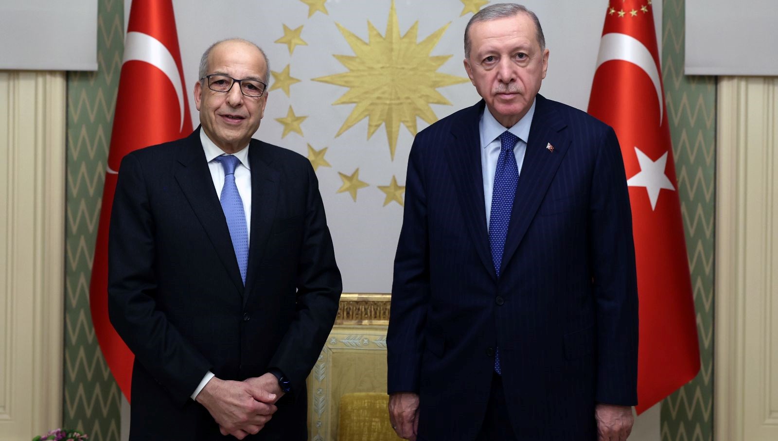 Cumhurbaşkanı Erdoğan, Libya Merkez Bankası Başkanı Kebir’i kabul etti