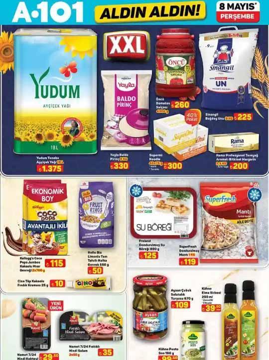 A101 Temel Gıda Ürünleri