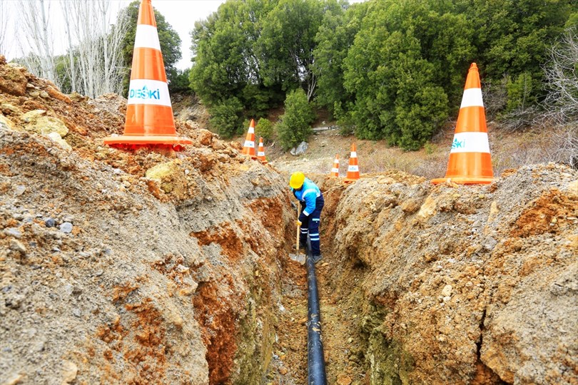 Büyükşehir Deski'den Elmalı Mahallesi'ne Altyapı Yatırımı