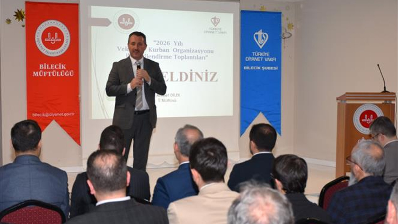 2026 Vekâletle Kurban Kesim Organizasyonu İçin Bilgilendirme Toplantısı Yapıldı